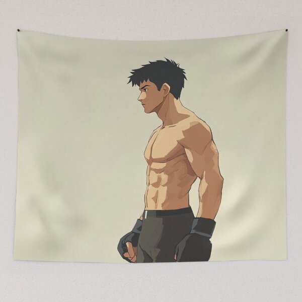 Item preview, MMA fighter | Anime style designed and sold by ComicsFactory.