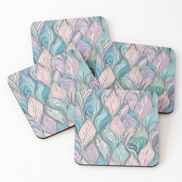 Item preview, Peacock Tail Fanned Mosaic Pattern designed and sold by Glam-OOTD.