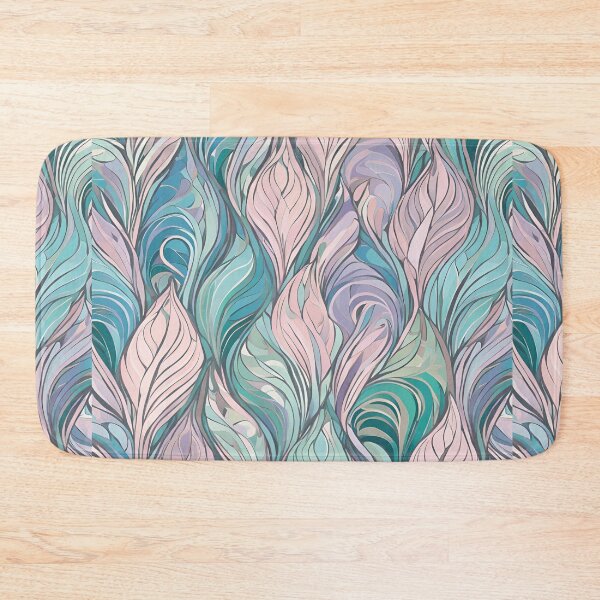 Item preview, Peacock Tail Fanned Mosaic Pattern designed and sold by Glam-OOTD.