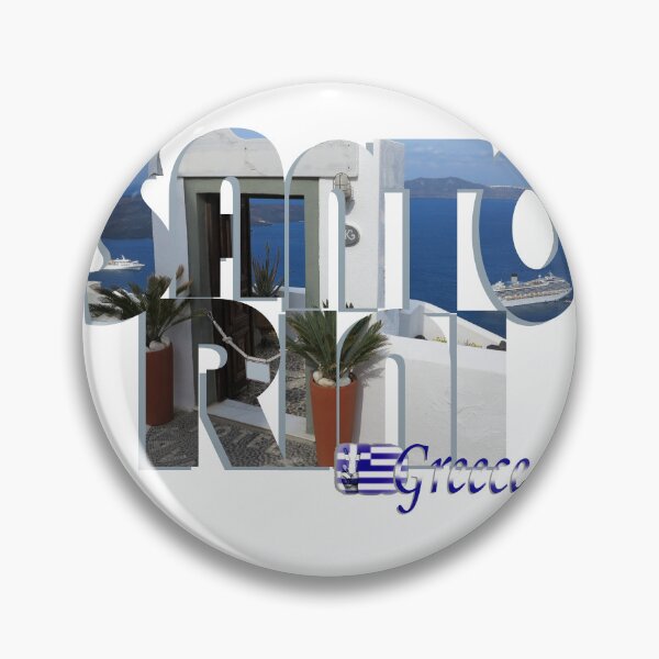 Item preview, Blue Santorini designed and sold by Busycapy.
