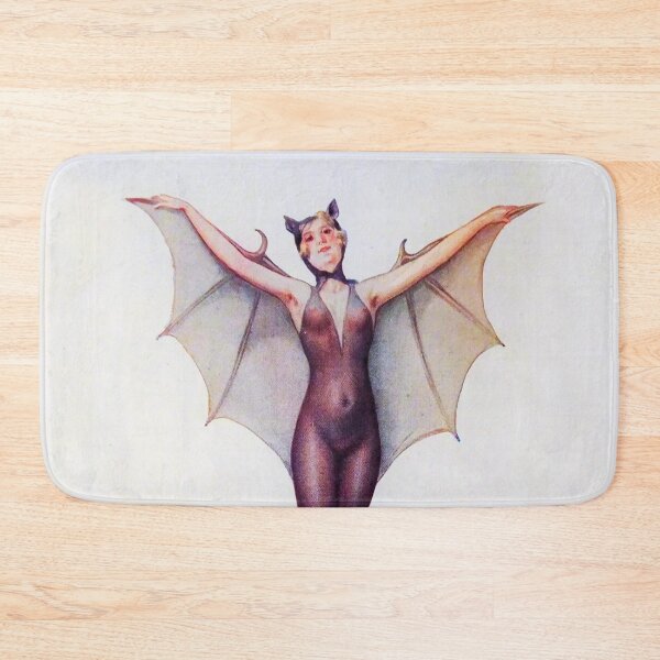 Item preview, Midnight Bat Woman Postcard - Albert Penot designed and sold by Vintage Designs +.