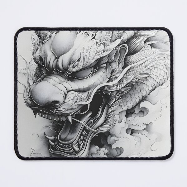 Item preview, Realistic Chinese Dragon pencil drawing designed and sold by Pencil-Art.