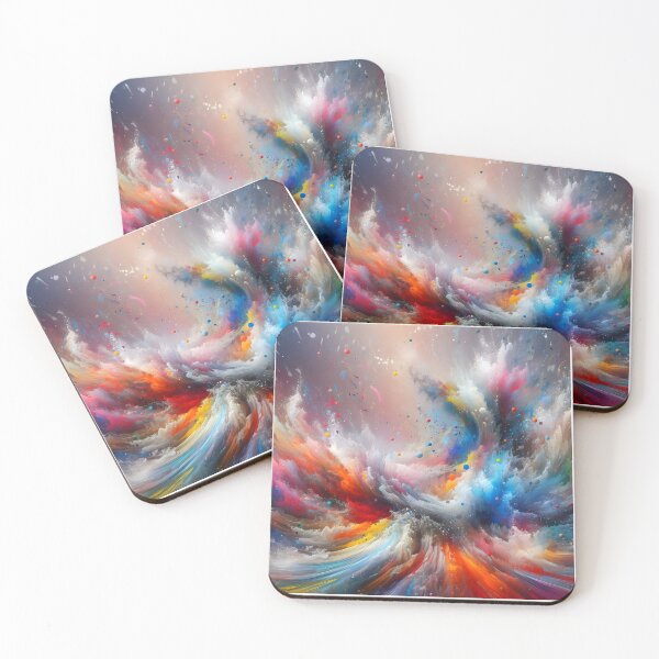 Item preview, Blizzard Symphony of Vibrant Colors designed and sold by inkNext.