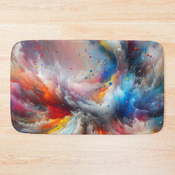 Item preview, Blizzard Symphony of Vibrant Colors designed and sold by inkNext.