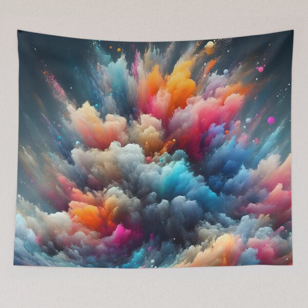 Item preview, Radiant Symphony of Thunderous Hues designed and sold by inkNext.