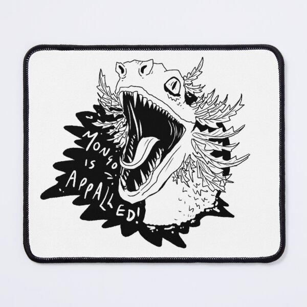 Item preview, Mongo is appalled (black) designed and sold by TheDoodlemancer.
