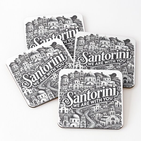 Item preview, Santorini Solidarity – We Are With You designed and sold by Chroma Myst.