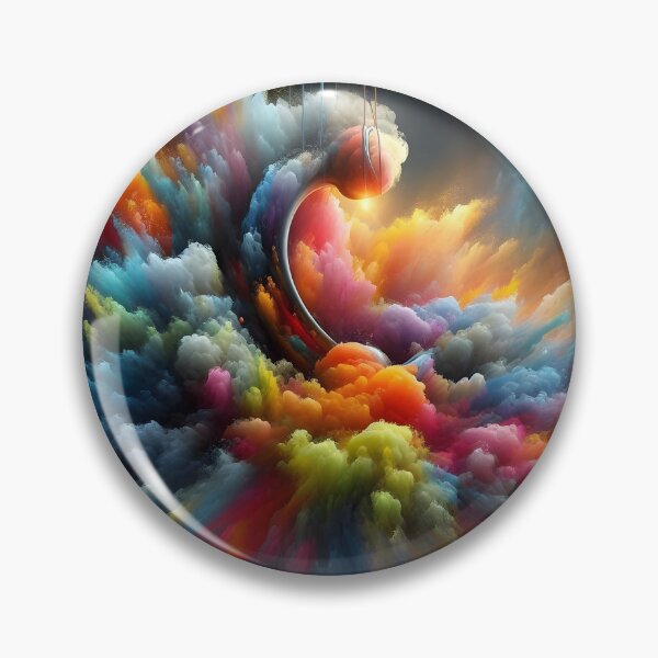 Item preview, Whirling Cascade of Colorful Chaos designed and sold by inkNext.