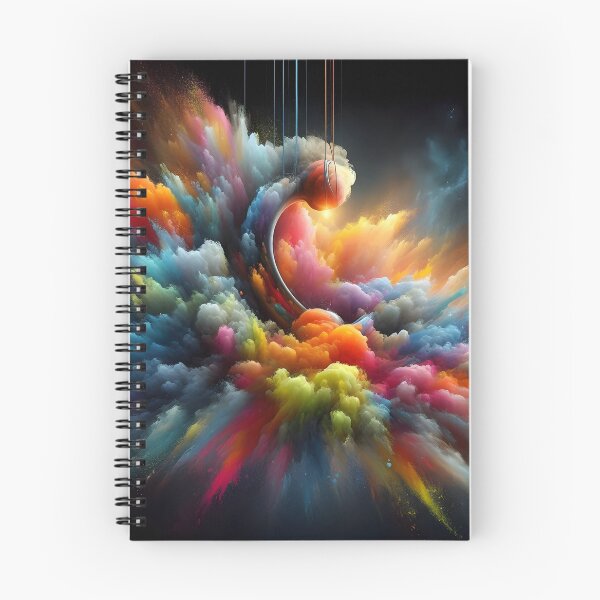 Item preview, Whirling Cascade of Colorful Chaos designed and sold by inkNext.
