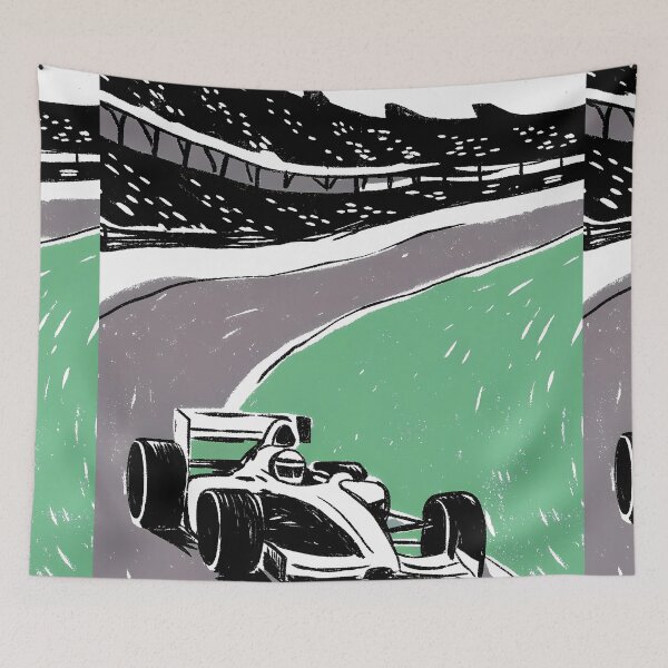 Item preview, Slow Racing Car Sci-Fi Colors Speed F1 designed and sold by ART ATTACK ZONE.