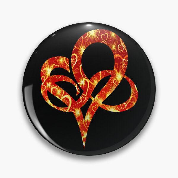 Item preview, Glitter INFINITY HEART Sparks Stars designed and sold by Carl's Clothing.