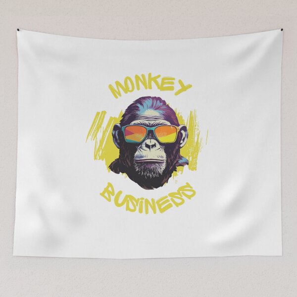 Item preview, Monkey business designed and sold by NicMacTees.