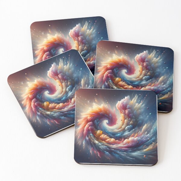 Item preview, Whirling Cascade of Colorful Chaos designed and sold by inkNext.