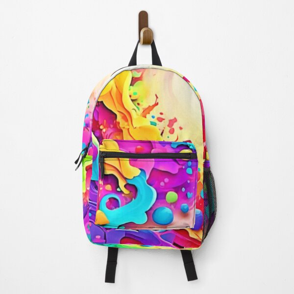 Item preview, Vivid Abstract Color Explosion Art designed and sold by Health And Fitness Posts e-Store.