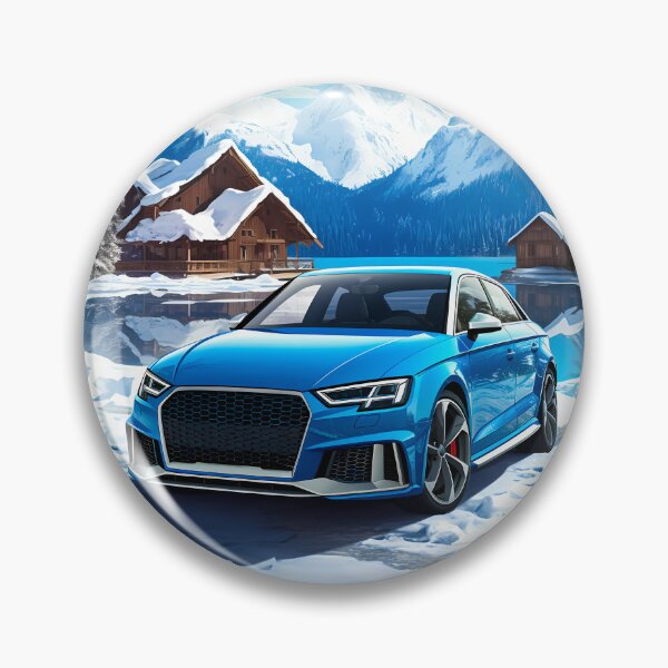 Item preview, Alpine Beast Performance Sedan In Snow designed and sold by RevUpDesign.