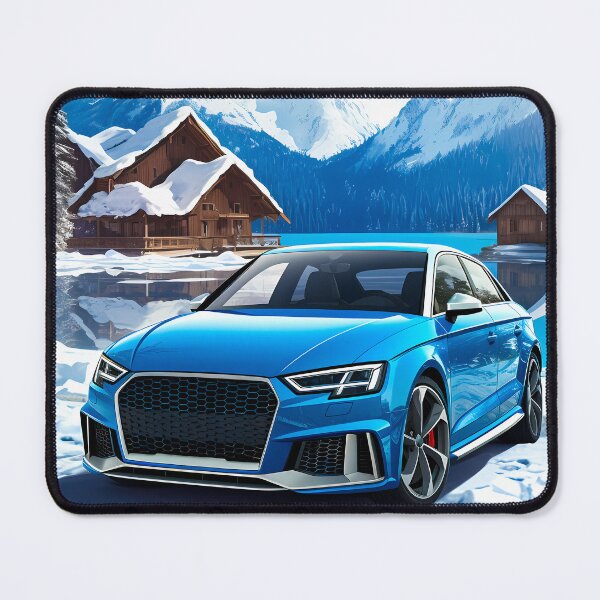 Item preview, Alpine Beast Performance Sedan In Snow designed and sold by RevUpDesign.