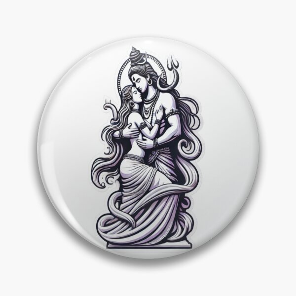 Item preview, Shiva Parvati  designed and sold by mysticgirl007.
