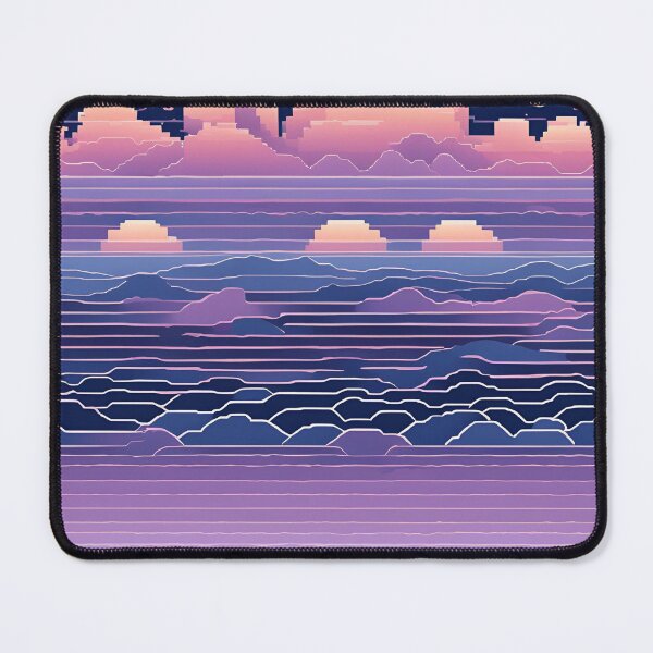 Item preview, Pixel Ocean Sunset designed and sold by Glam-OOTD.