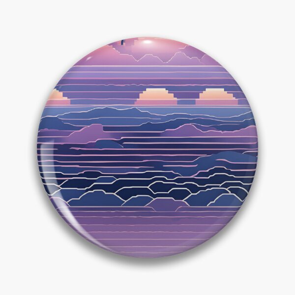 Item preview, Pixel Ocean Sunset designed and sold by Glam-OOTD.