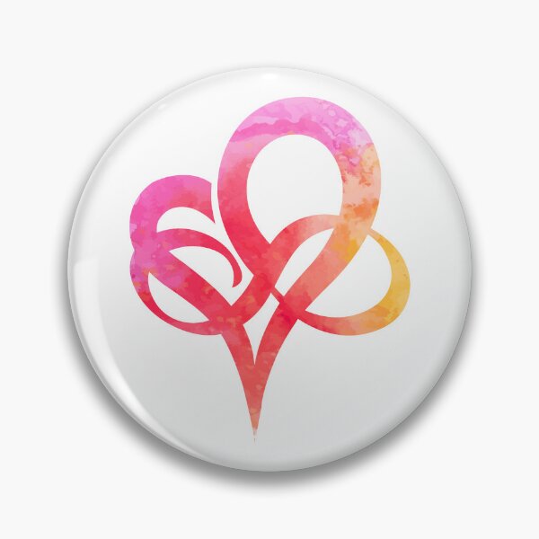 Item preview, Watercolor Infinity Heart designed and sold by Carl's Clothing.