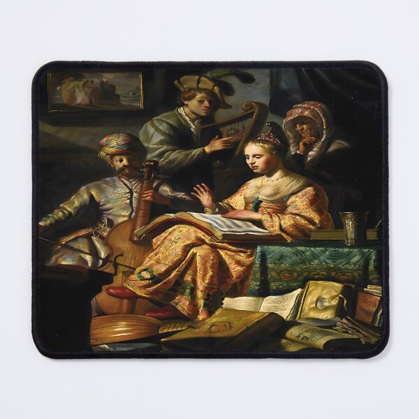 Item preview, Musical Allegory - Rembrandt designed and sold by irynaartbyim.