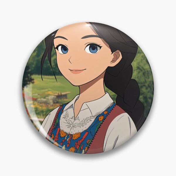 Item preview, Moldovan woman | Anime style designed and sold by ComicsFactory.