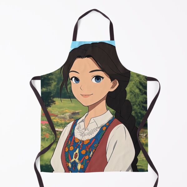 Item preview, Moldovan woman | Anime style designed and sold by ComicsFactory.