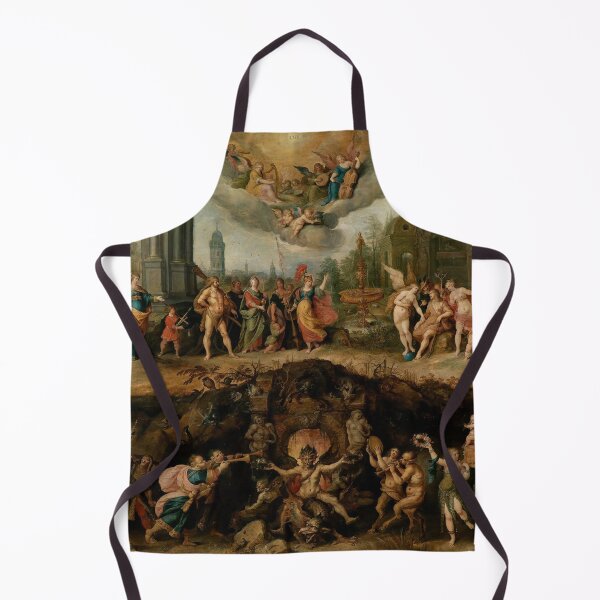 Item preview,  Man Having to Choose between the Virtues and Vices World - Frans Francken II designed and sold by Vintage Designs +.