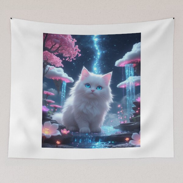 Item preview, Whiskers of Wonder: Journey to the Cotton-Candy Sky designed and sold by cats-dogs1.