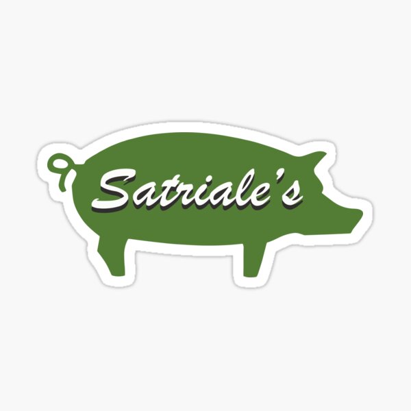 Vista previa del artículo con la obra «El cerdo de Satriale», diseñado y vendido por Yonikoppens.