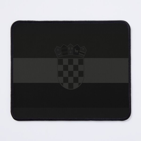 Item preview, Croatia Blackout/Stealth Flag designed and sold by Cestus.