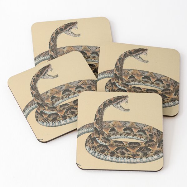 Item preview, Vintage Viper Zoological Print Reptile Biodiversity designed and sold by InnerCitadel.