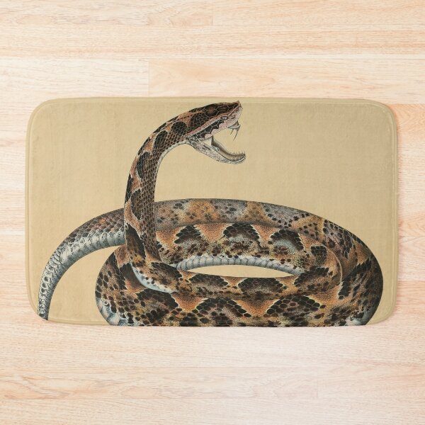 Item preview, Vintage Viper Zoological Print Reptile Biodiversity designed and sold by InnerCitadel.
