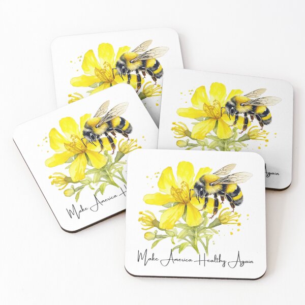 Artikelvorschau, Farm Make America Healthy Again Blumen und Bienen entworfen und verkauft von Rocktheboattees.