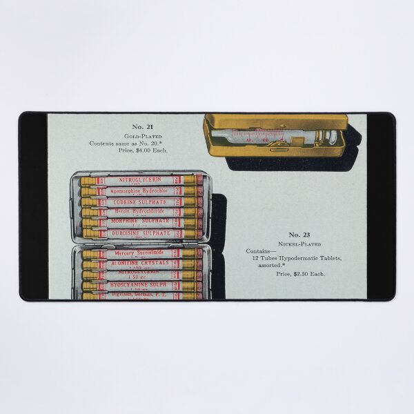 Item preview, Vintage Pharma Poster - Lilly Aseptic Metal Pocket Cases  designed and sold by InnerCitadel.