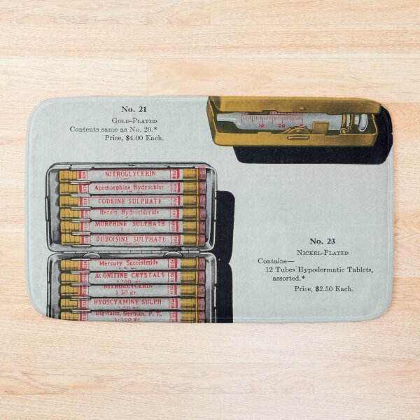 Item preview, Vintage Pharma Poster - Lilly Aseptic Metal Pocket Cases  designed and sold by InnerCitadel.