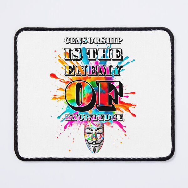 Item preview, Protest slogans. Anonymous. Censorship. designed and sold by Drone-tees.