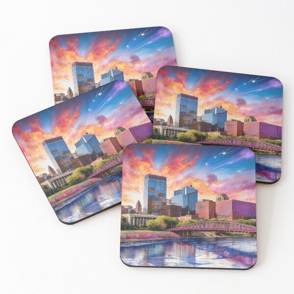 Item preview, Dayton Skyline Graffiti Art – Colorful Abstract Urban Street Style designed and sold by Phat Dog Designs .