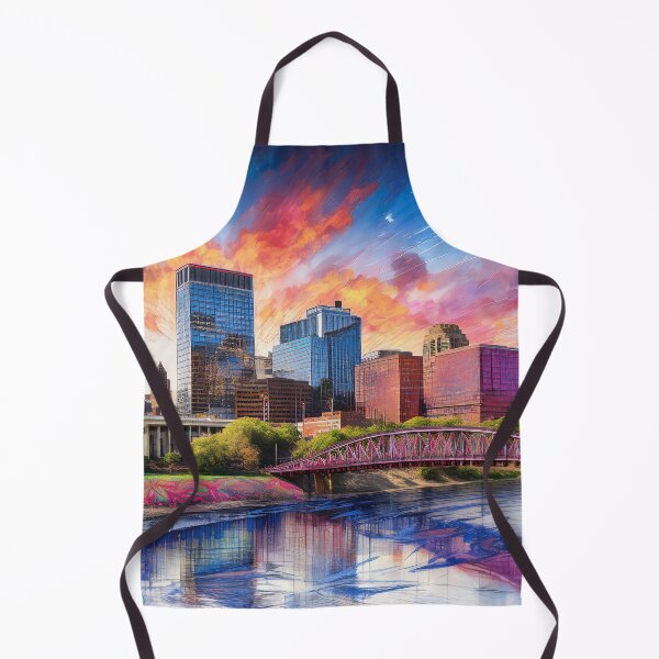 Item preview, Dayton Skyline Graffiti Art – Colorful Abstract Urban Street Style designed and sold by Phat Dog Designs .