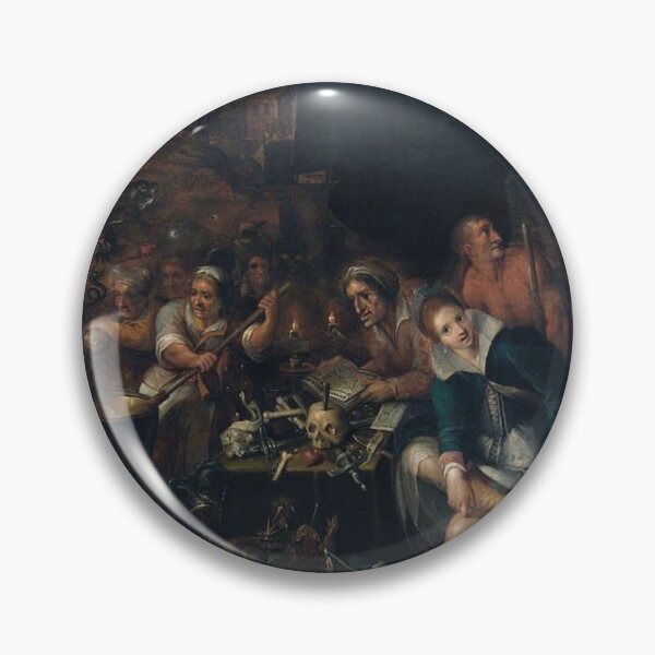 Item preview, Witches Sabbath by Frans Francken  designed and sold by Vintage Designs +.