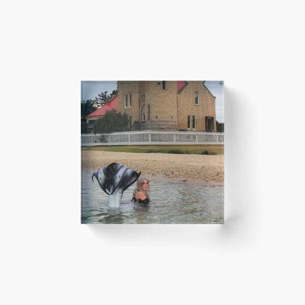 Item preview, Mackinaw City Mermaid - LAKE HURON MERMAID PHOTO designed and sold by TheMagicCrafter.