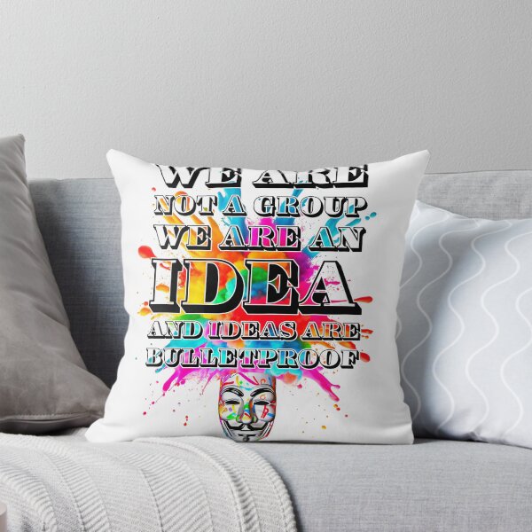 Item preview, Protest slogans. Anonymous. We are an idea. designed and sold by Drone-tees.