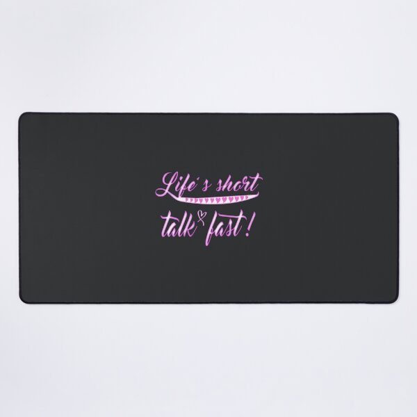 Item preview, Life’s Short Talk Fast Heart designed and sold by Zakrytos ★★★★★.