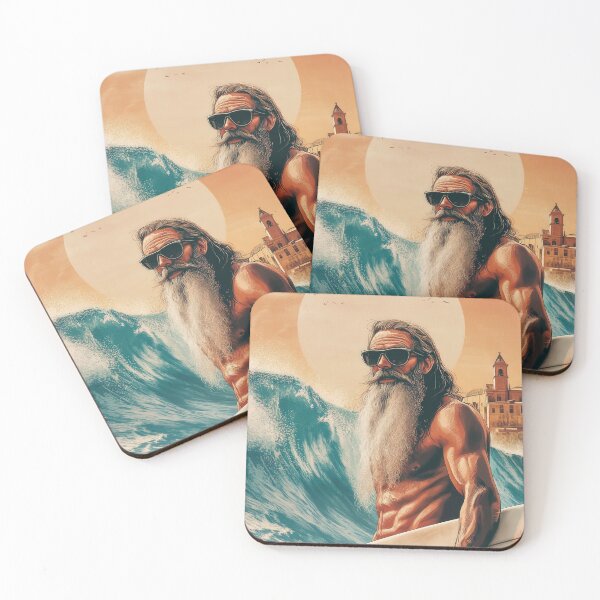 Item preview, Bearded Surfer designed and sold by Artistillery.
