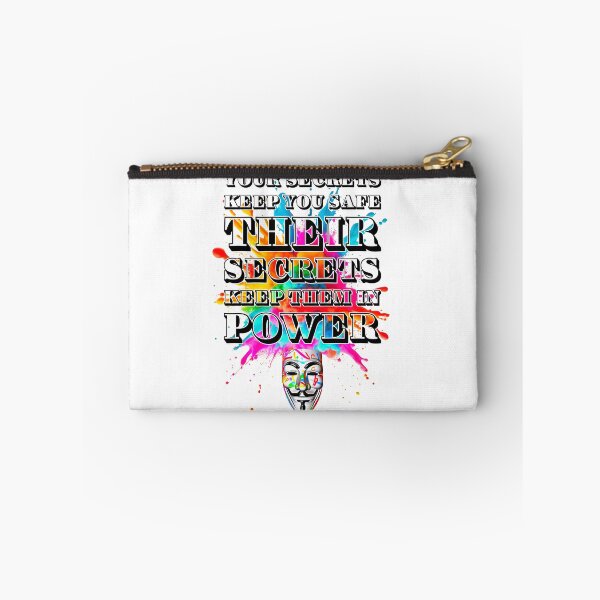 Item preview, Protest slogans. Anonymous. Secrets. designed and sold by Drone-tees.