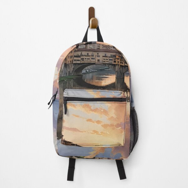 Item preview, Ponte Vecchio: Sunset Reflections in Florence designed and sold by LSVart.