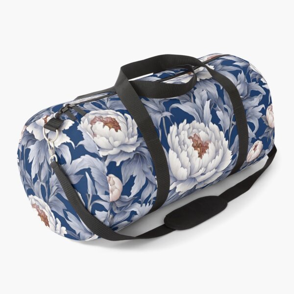 Item preview, Chinese Mosaic Peony Blue & White designed and sold by Glam-OOTD.