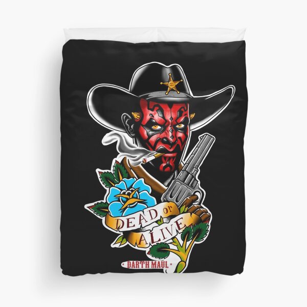 Artikel-Vorschau von Darth Maul Western Fan Art Star Wars, designt und verkauft von Scobtattoo.