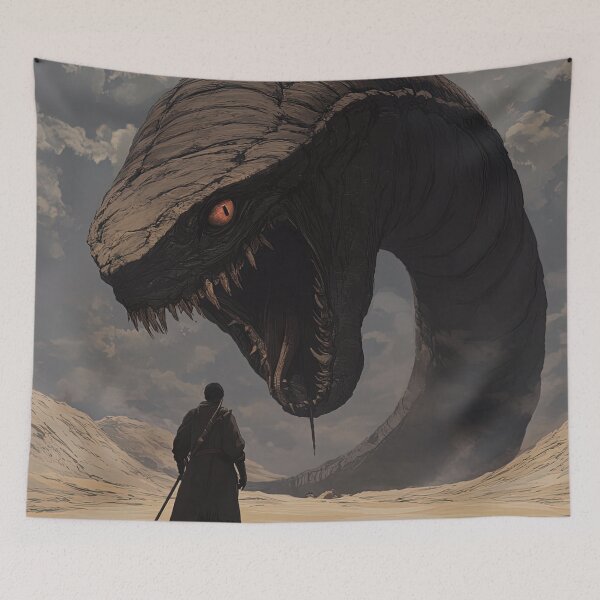 Item preview, Mongolian death worm | Anime style designed and sold by ComicsFactory.