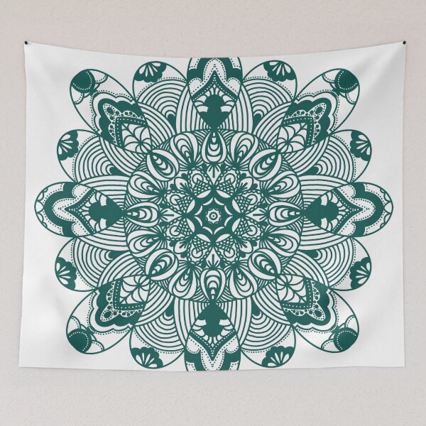 Item preview, Feel The Flow Mandala designed and sold by Girl-meets-joy.